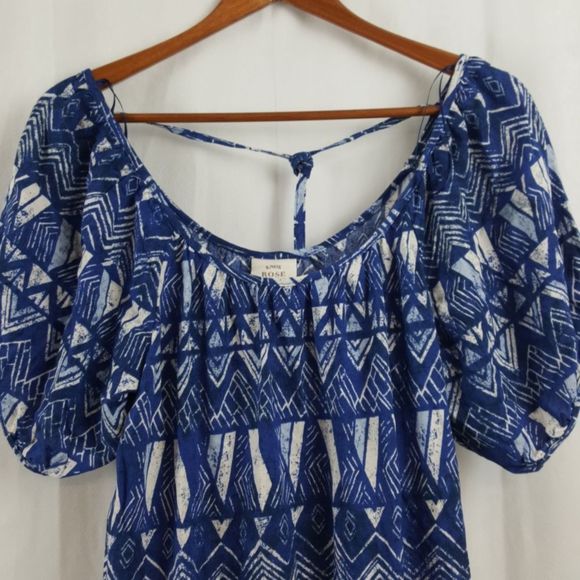 Knox Rose Tiered Boho Dress NWT XS - Picture 3 of 11